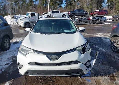 2017 Toyota Rav4 Limited z USA, uszkodzony, nr VIN JTMYFREV8HJ120953